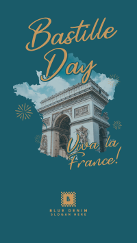 France Day Instagram Reel Image Preview