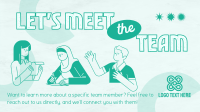 Meet Team Employee Animation Image Preview