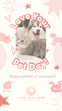 Share your Pet's Photo Instagram story Image Preview