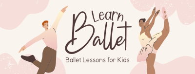 Kids Ballet Lessons Facebook cover Image Preview