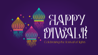 Diwali Floating Lanterns Facebook event cover Image Preview