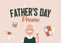 Fathers Day Promo Postcard Image Preview