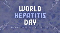 Minimalist Hepatitis Day Awareness Animation Image Preview