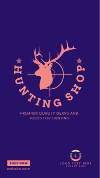 Hunting Gears Instagram story Image Preview