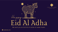 Eid Al Adha Lamb Facebook Event Cover Design