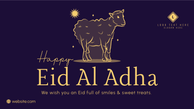 Eid Al Adha Lamb Facebook event cover Image Preview