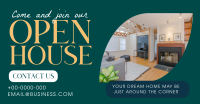 Real Estate Open House Facebook Ad Design