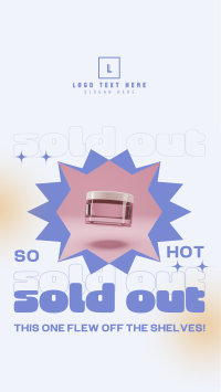 Sold Out Product Instagram Story Design