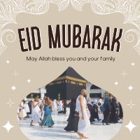 Starry Eid Al Fitr Instagram post Image Preview