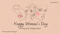 Women Illustrations Facebook event cover Image Preview