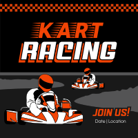 Go Kart Racing Instagram post Image Preview