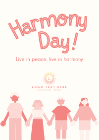 Peaceful Harmony Week Flyer Design