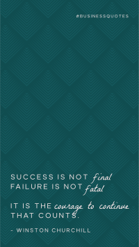 Success Isn't Final Facebook story Image Preview