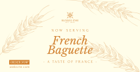 Classic French Baguette Facebook ad Image Preview