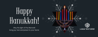 Lighting of the Menorah Facebook cover Image Preview