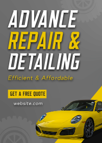 Car Auto Repair Flyer Design