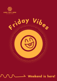 Friday Vibes Poster Image Preview