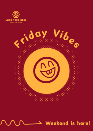 Friday Vibes Poster Image Preview