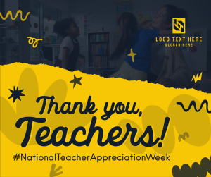 Teacher Week Greeting Facebook post Image Preview