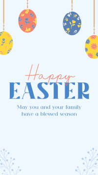 Minimalist Easter TikTok Video Image Preview