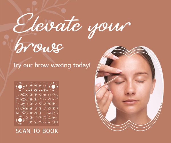 Natural Waxing Treatments Facebook Post Design