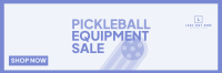 Mid-Century Pickleball Sale Twitter Header Preview