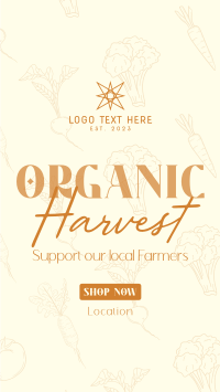 Organic Harvest TikTok video Image Preview