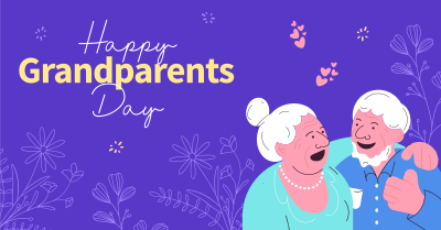 Happy Grandparents Day Facebook ad
