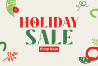 Christmas Sale Doodle Pinterest Cover Preview
