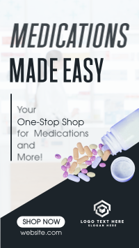 Modern Medical Pharmacy Shop Instagram Story Preview