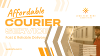 Courier Shipping Service Animation Image Preview