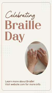 International Braille Day Instagram Reel Image Preview