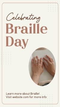 International Braille Day Instagram reel Image Preview