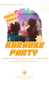 Karaoke Party Hours Instagram story Image Preview