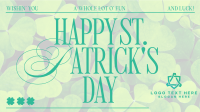 Modern Nostalgia St. Patrick's Day Greeting Video Preview