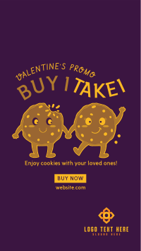 Valentine Cookies YouTube Short Design