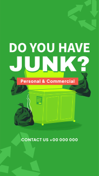 Garbage Trash Collectors TikTok Video Image Preview