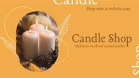 Candle Discount Facebook Event Cover Preview