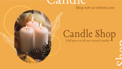 Candle Discount Facebook event cover Image Preview