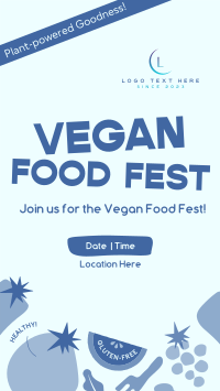 Blocky Vegan Food Fest Video Image Preview