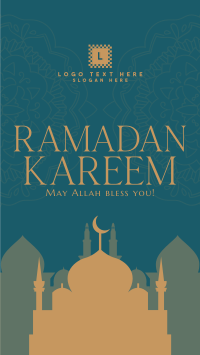 Blessed Ramadan Instagram story Image Preview