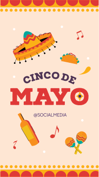 Cinco De Mayo Greeting Instagram story Image Preview