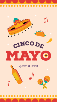 Cinco De Mayo Greeting Instagram Story Design