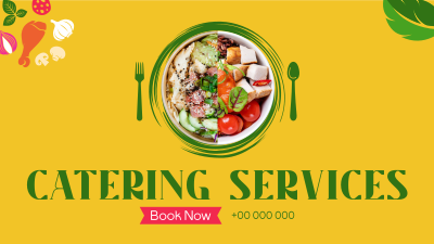 Catering Food Variety Facebook Event Cover Image Preview