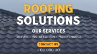 Professional Roofing Solutions Animation Image Preview