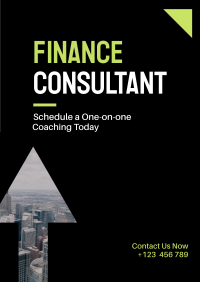 Finance Consultant Poster Image Preview