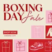 Boxing Day Super Sale Linkedin Post Image Preview