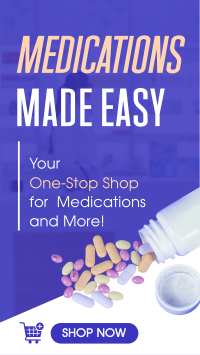 Modern Medical Pharmacy Shop Instagram Story Preview