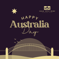 Australia Day Instagram Post Design