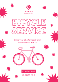 Plan Your Bike Service Flyer Image Preview